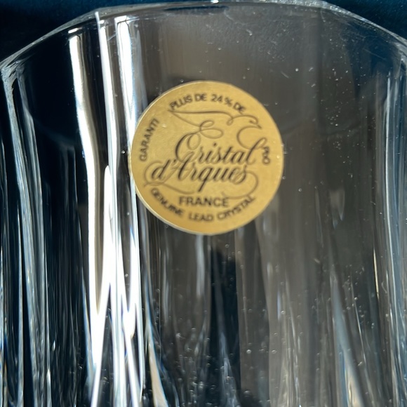 Luminarc Cristal D'Arques 10.25 oz Longchamp Wine 4 PC Set - Picture 2 of 2